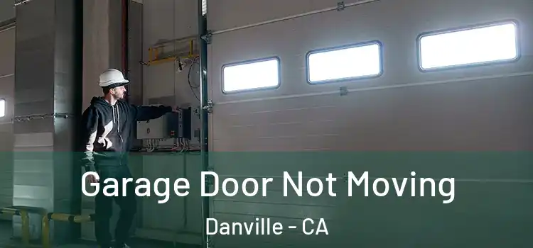 Garage Door Not Moving Danville - CA