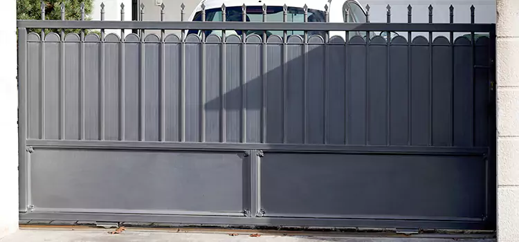 Metal Driveway Gate Installation Danville