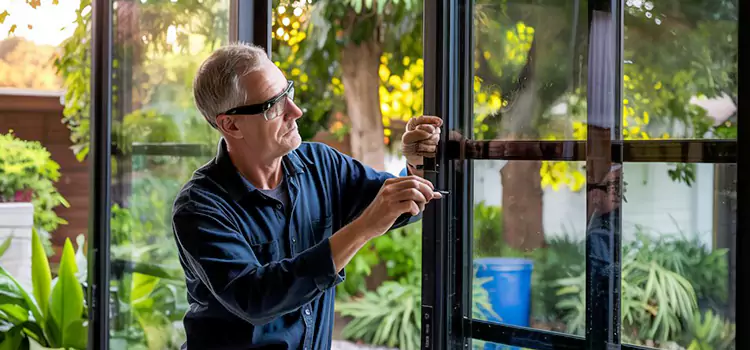 Replacing Sliding Door Lock Danville